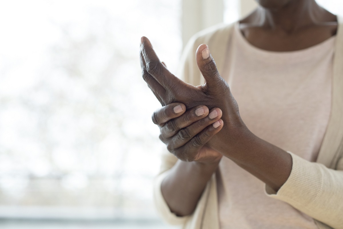 Rheumatoid arthritis hand pain