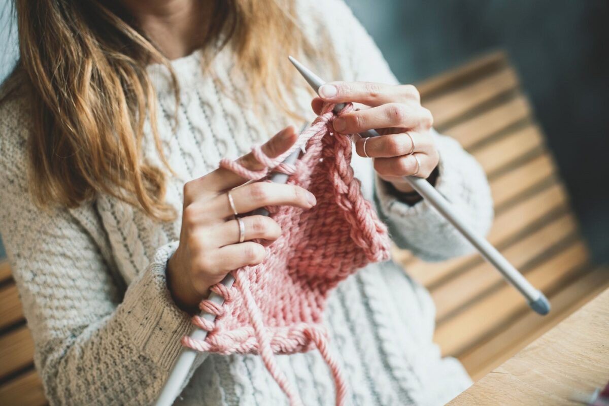 Wrist pain knitting