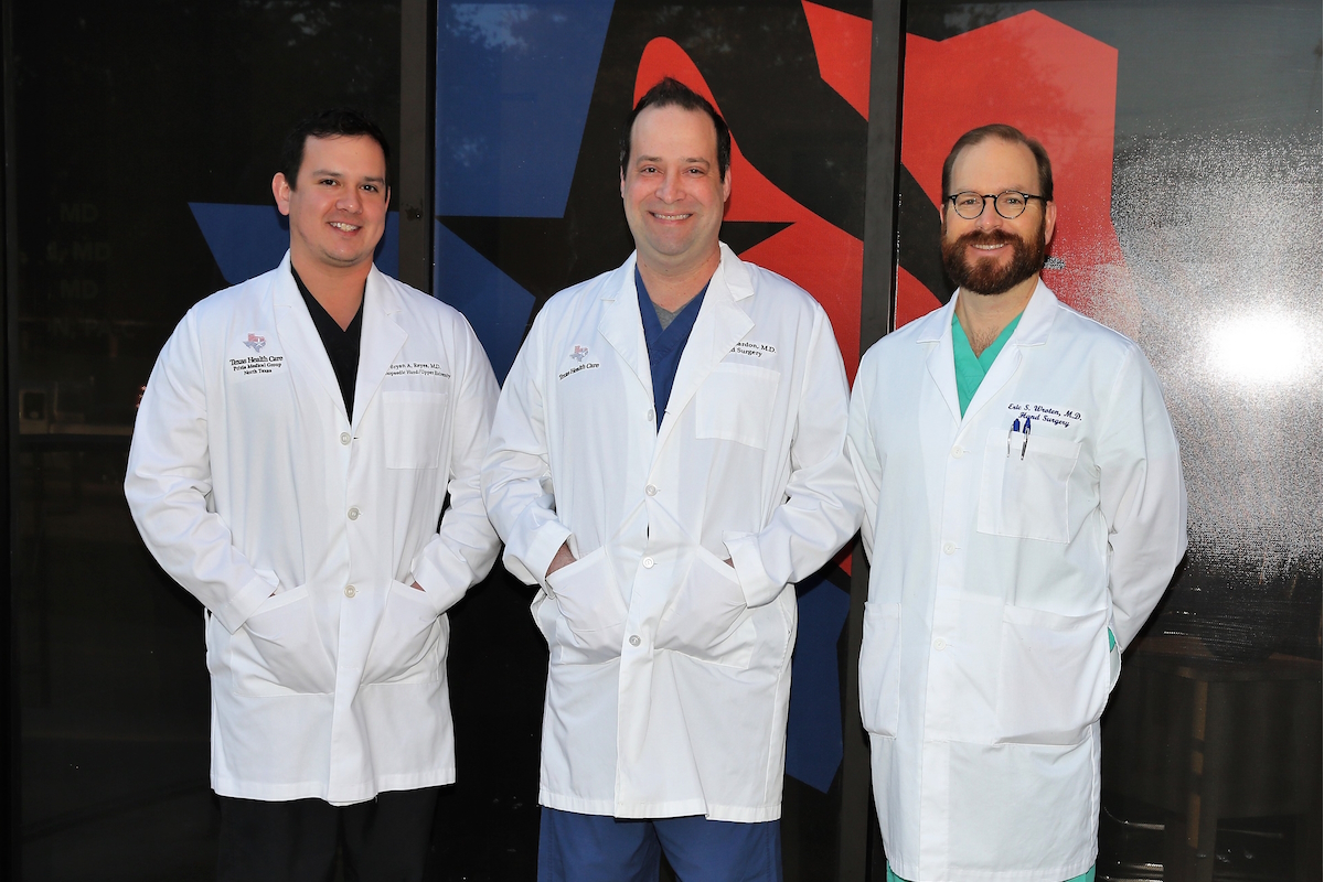 fort worth orthopedic surgeon reyes reardon wroten